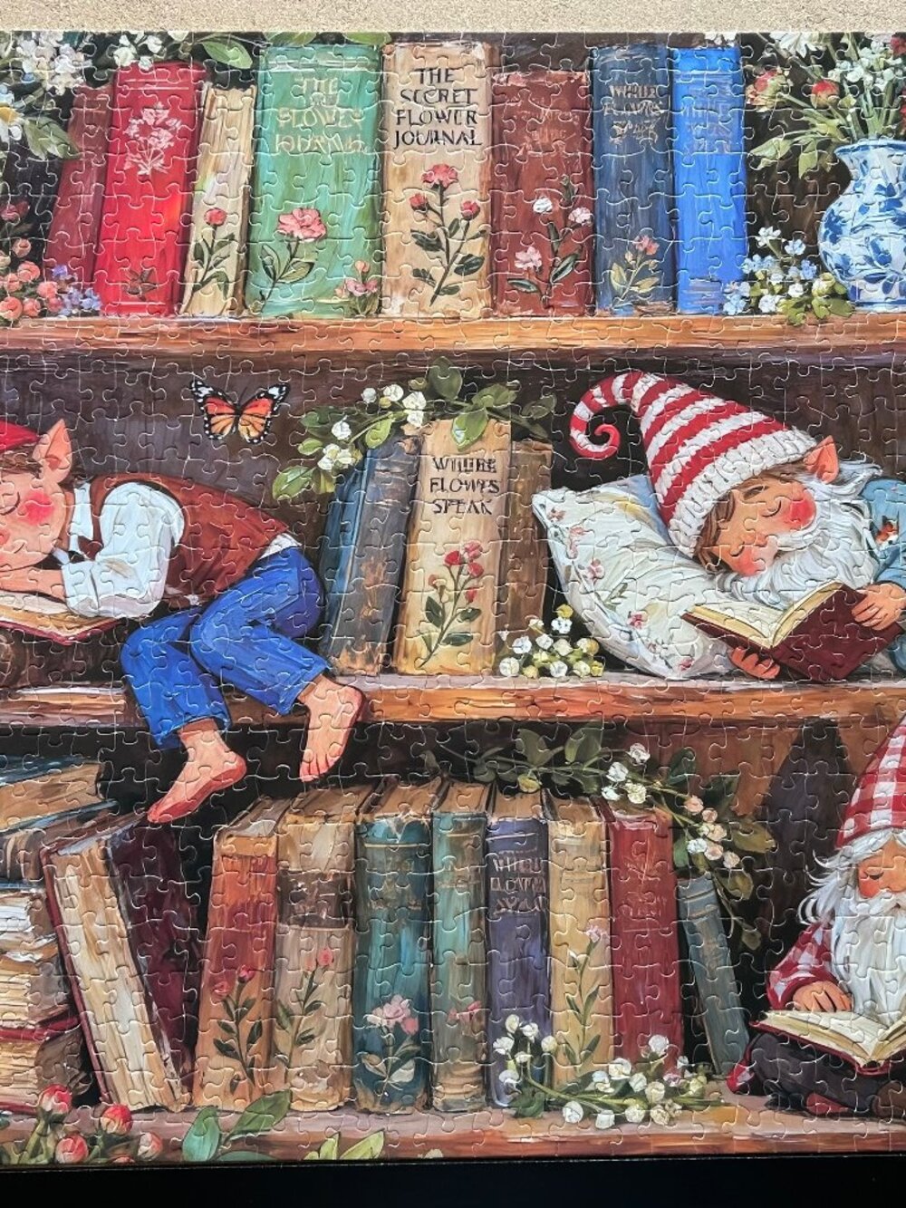 "Sleeping on Pages" Puzzle